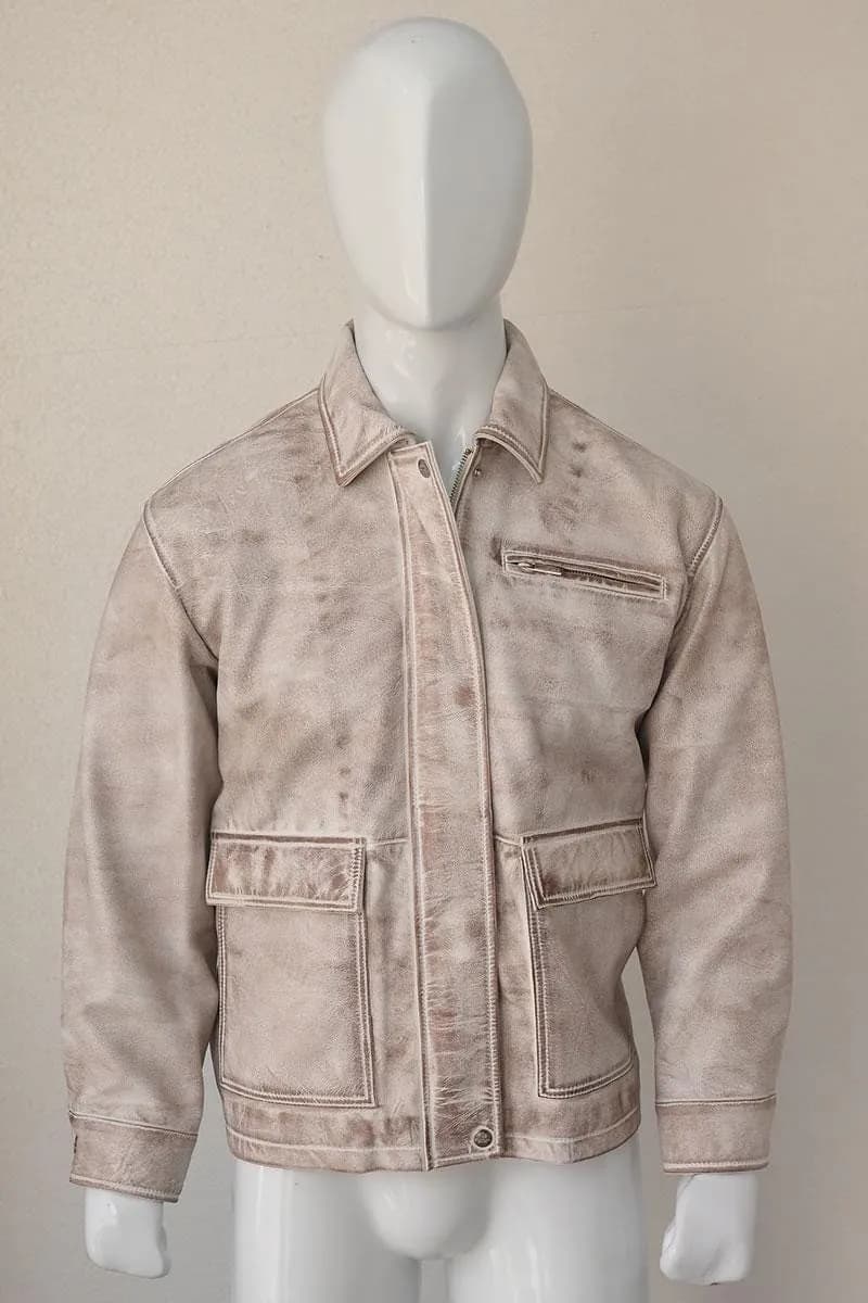 Men's Sheep Napa Leather Jacket