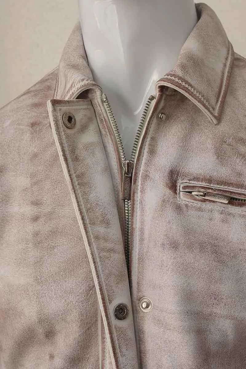 Men's Sheep Napa Leather Jacket